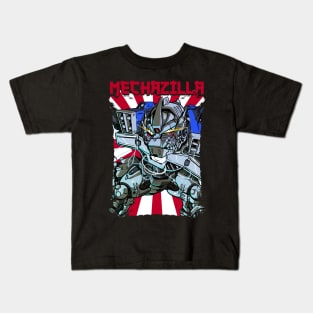 MechaZilla - Mecha Godzilla Kids T-Shirt